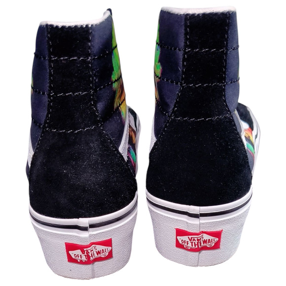 Vans Sk8-Hi Shoes  Men 6.5 / Wmn 8 Black/Multi Paradoxical Tapered Stackform - Picture 6 of 13